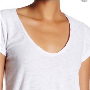 James Perse Scoop Neck T-shirt standard size 3